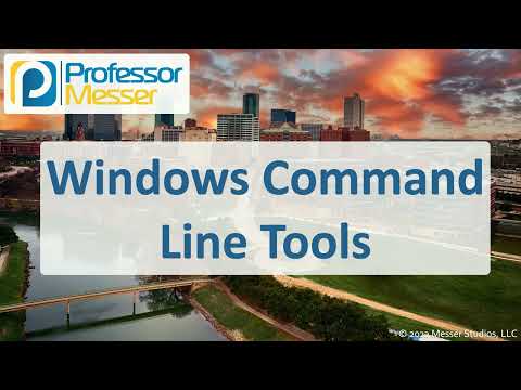 Windows Command Line Tools – CompTIA A+ 220-1102 – 1.2