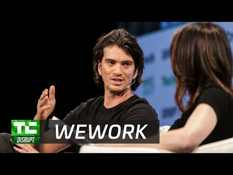 Optimizing space itself with WeWork's Adam Neumann | Disrupt NY 2017