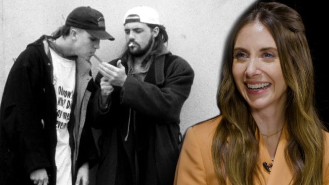 Alison Brie Watched Clerks at 12 | First Fandoms