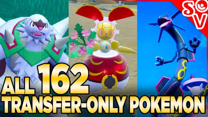 All Pokémon That Can Be Transferred To Scarlet & Violet From HOME