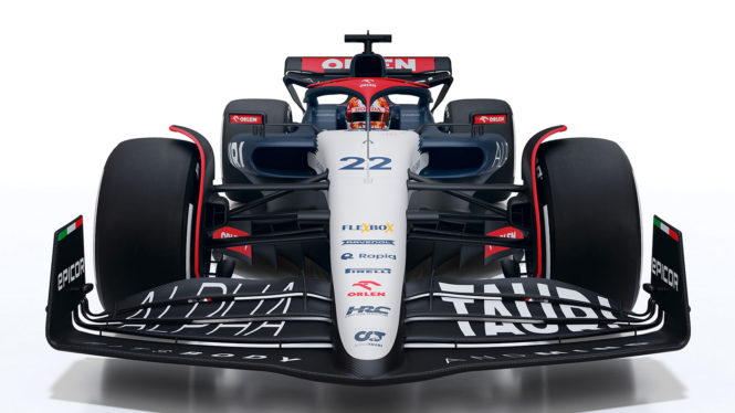 AlphaTauri shows 2023 Formula One livery ahead of new car reveal