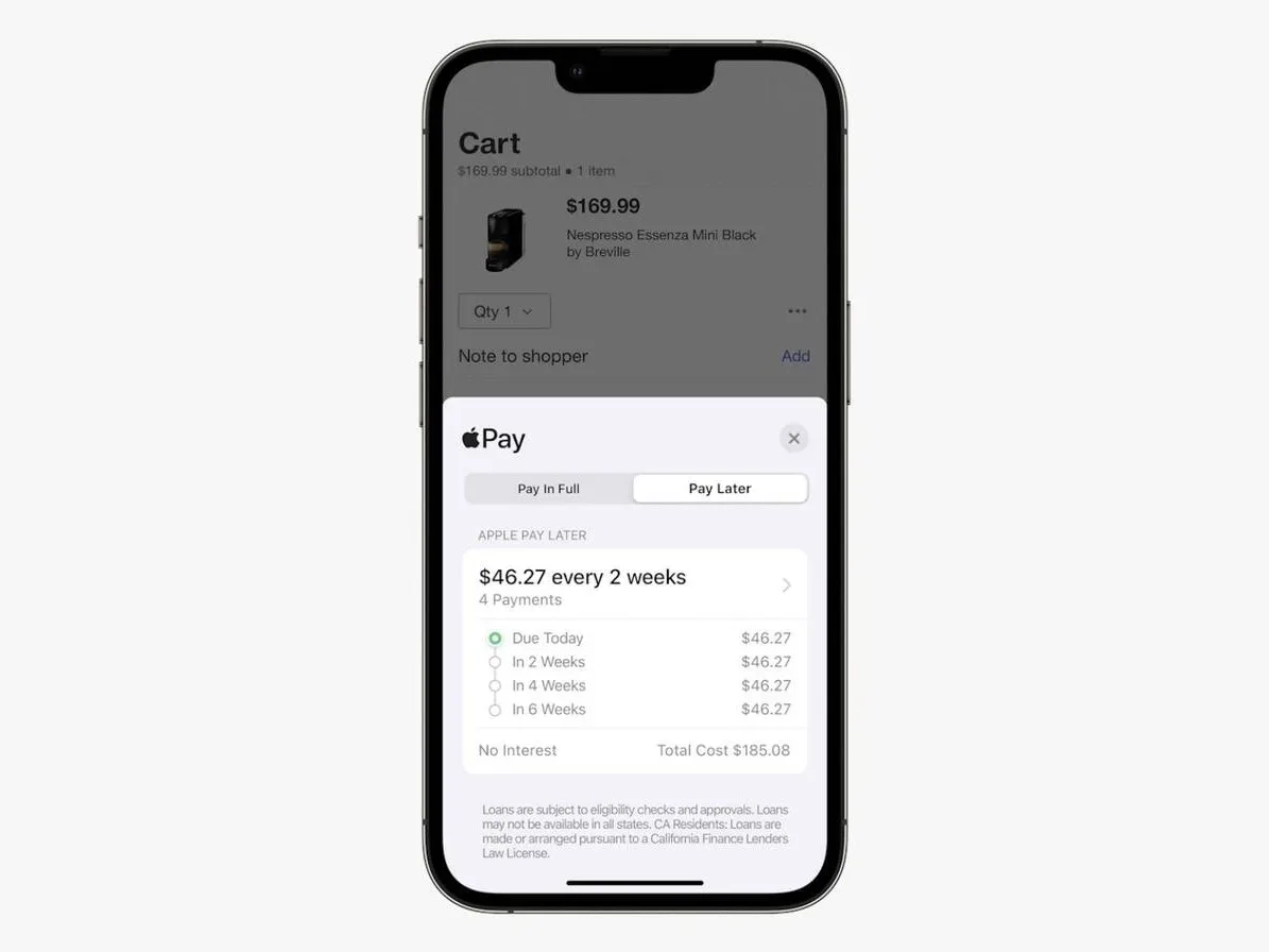 Apple’s retail staff is reportedly testing its ‘buy now, pay later’ service