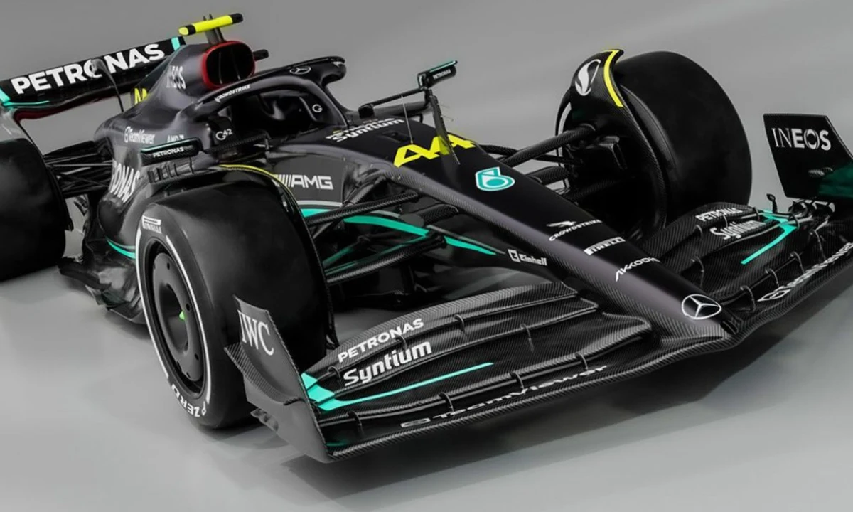 Back in black: Mercedes launches new F1 car to move past difficult 2022 season