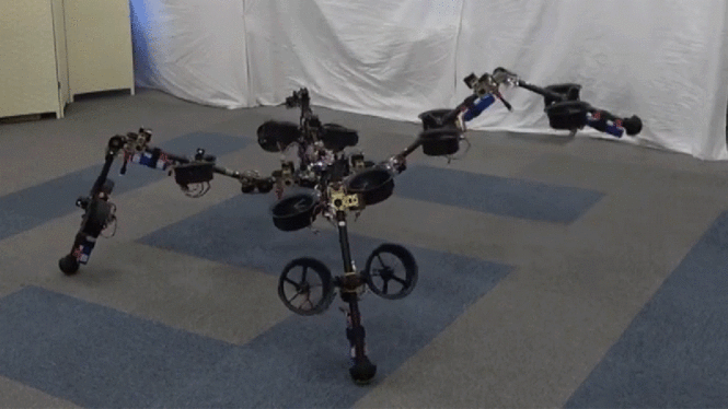 Burn It All Down, There’s Flying Robot Spiders Now