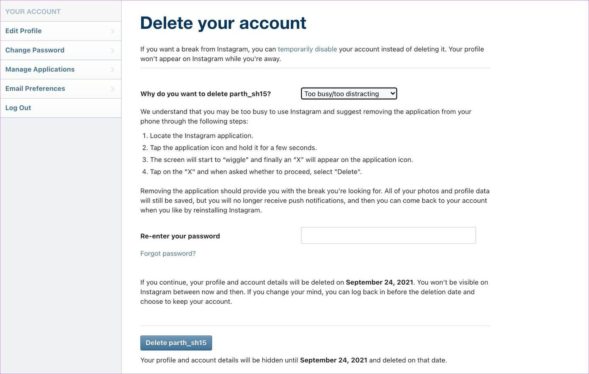 Deactivating vs. Deleting Your Instagram Account: What’s The Difference?