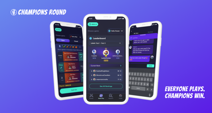 Fantasy sports app Champions Round raises $7M to build new content creator feature