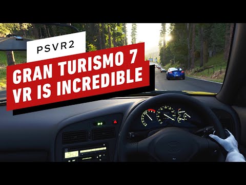 Gran Turismo 7 VR Is Incredible