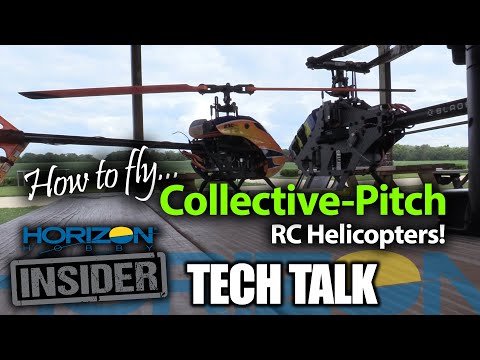 Horizon Insider Tech Talk: How to Fly Collective-Pitch RC Helicopters