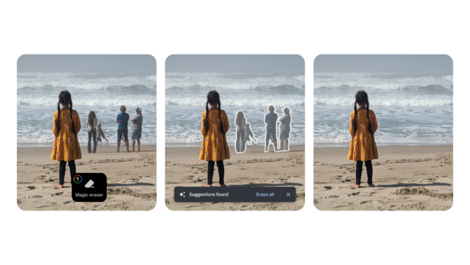 Google Photos’ AI-powered ‘Magic Eraser’ is now a Google One subscription perk
