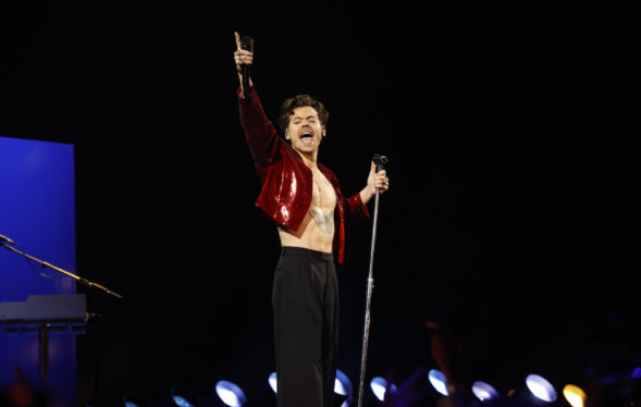 Harry Styles Performs ‘As It Was’ Without a Hitch at 2023 Brit Awards