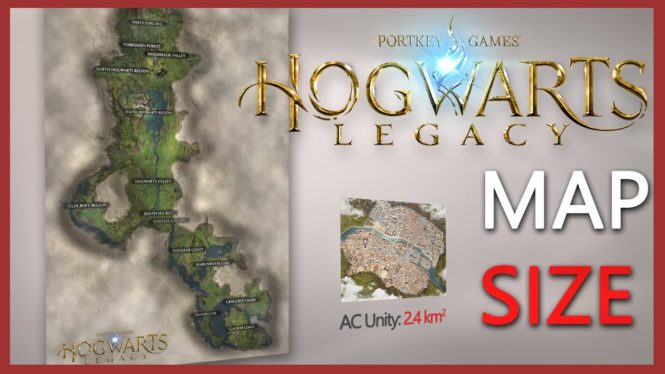 Hogwarts Legacy’s Map Size: How Big Hogwarts Legacy Really Is