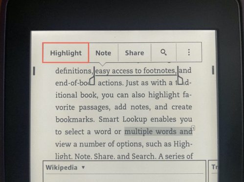 How To Highlight Text On A Kindle (And Find It Later)