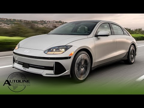 Hyundai IONIQ 6 Gets 4.6 Mi/kWh; Mach-E Hit By Tesla Price War – Autoline Daily 3495