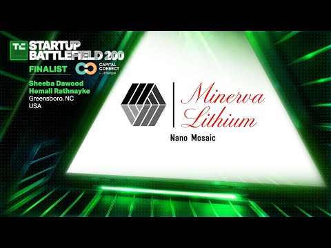 TechCrunch Startup Battlefield FINAL: Minerva Lithium