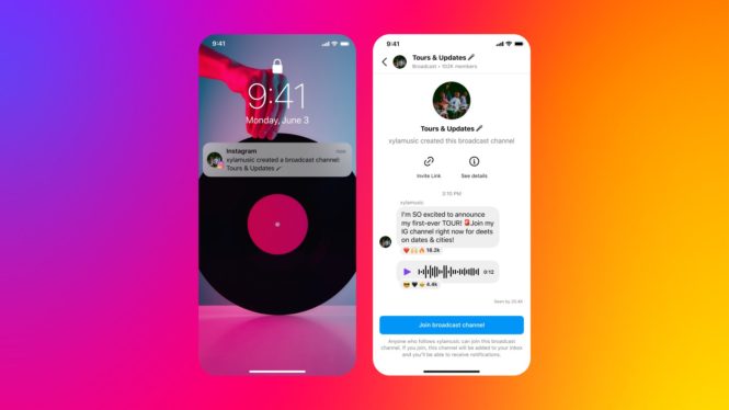 Instagram Launches Broadcast Channels Chat Feature     – CNET