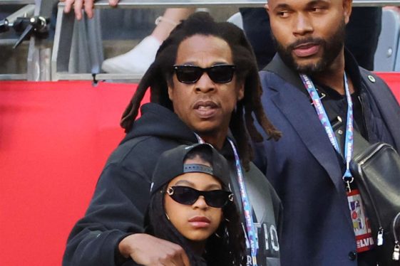 Jay-Z Takes Blue Ivy on Daddy-Daughter Date to 2023 Super Bowl