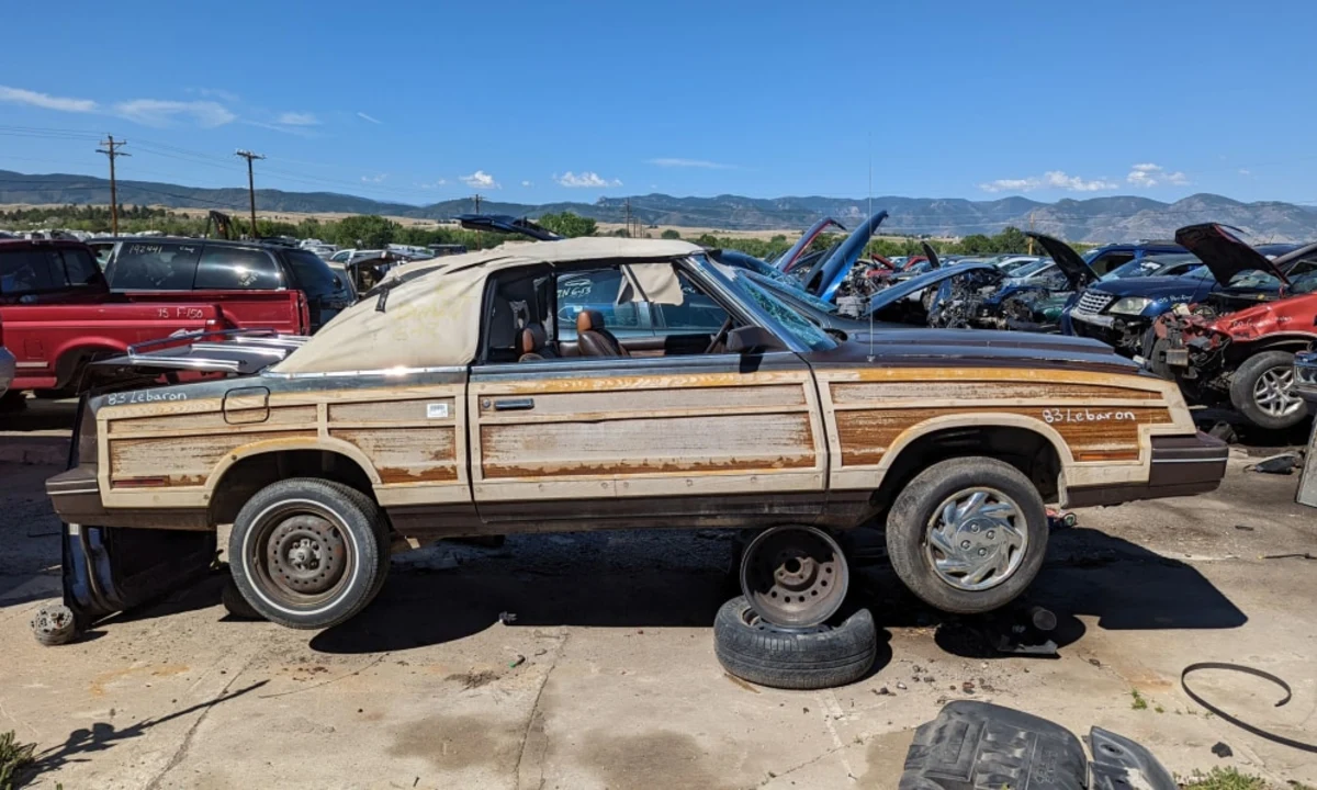 Junkyard Gem: 1983 Chrysler LeBaron Mark Cross Town & Country Convertible