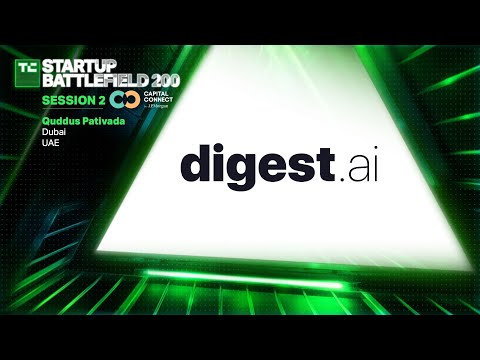 TechCrunch Startup Battlefield – Session 2: DigestAI