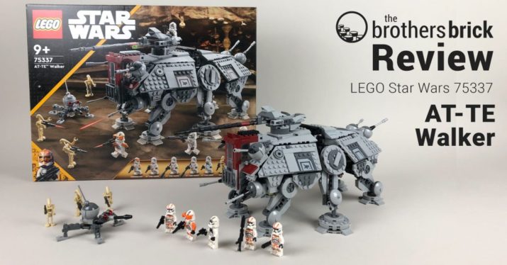 Lego Star Wars AT-TE Walker review