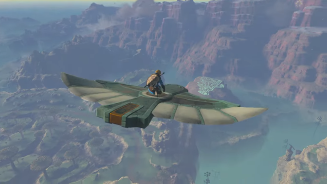 Link rides a huge hoverboard in the new Zelda ‘Tears of the Kingdom’ trailer