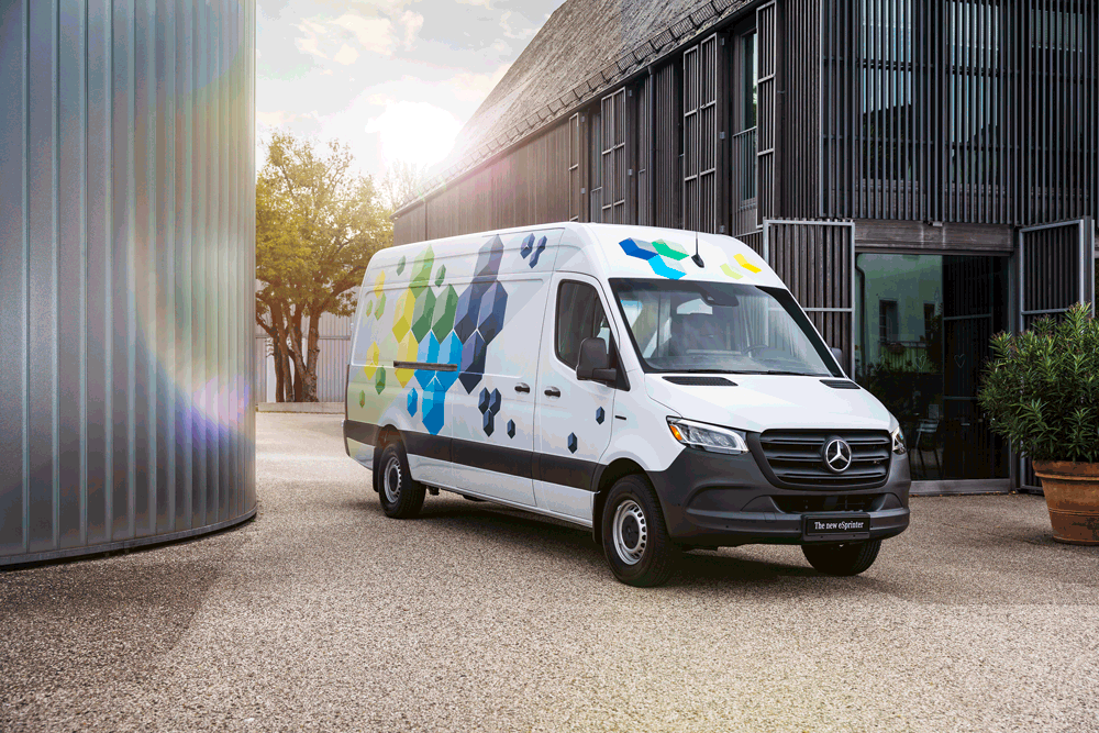 Mercedes-Benz is bringing its new, all-electric eSprinter van to North America this year