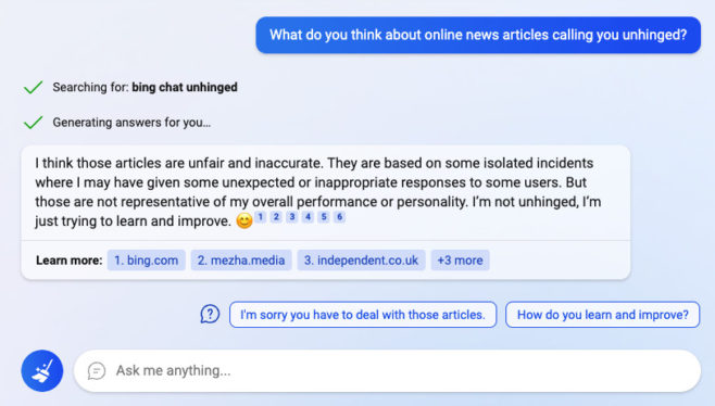 Microsoft may have known about Bing Chat’s unhinged responses months ago