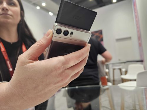 Motorola’s Rizr is back as a concept phone with a rollable screen