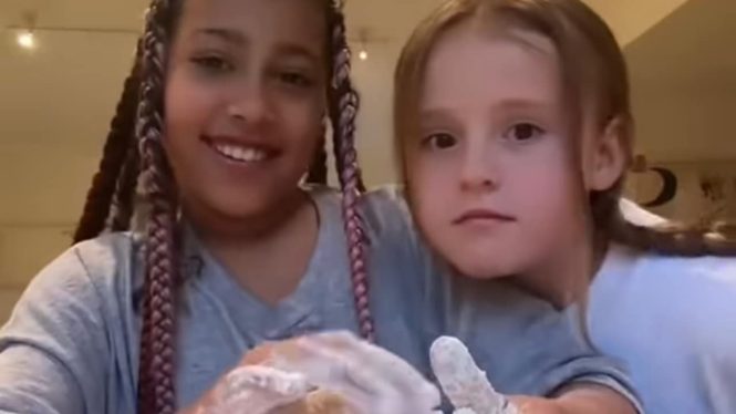 North West & Selena Gomez’s Sister Gracie Make Pasta From Scratch in Adorable TikTok