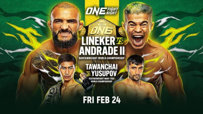 One Fight Night 7 live stream: Watch Lineker vs Andrade II