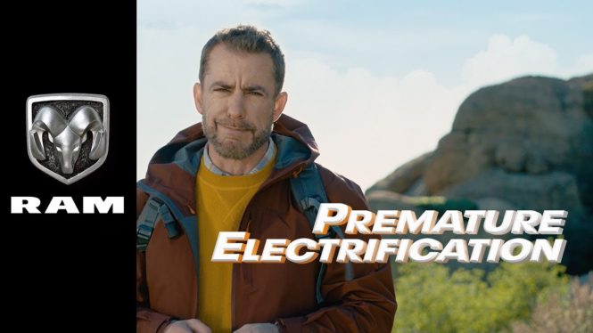 Ram’s Super Bowl spot offers a cure for ‘Premature Electrifcation’