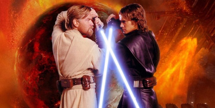 ROTS’ Alternate Anakin vs. Obi-Wan Duel Created A New Hope Plot Hole