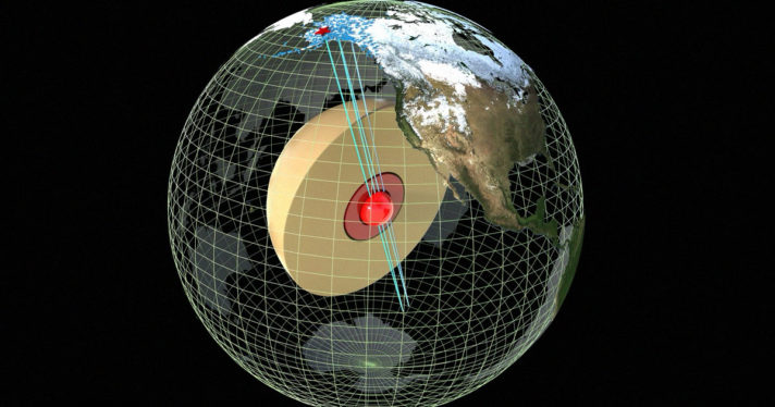 Scientists find a solid metallic ball within the Earth’s core