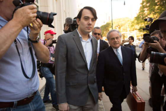Shkreli tells judge his drug discovery software is not for discovering drugs