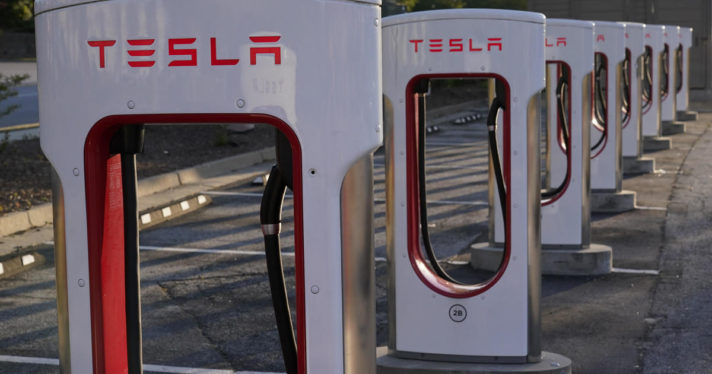 Tesla will open up 7,500 charging stations to other EVs by 2024