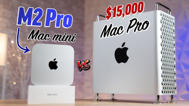 The Mac Pro just got absolutely thrashed by the Mac mini