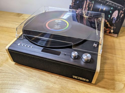 This top-rated Victrola Bluetooth Turntable is somehow just $20 today