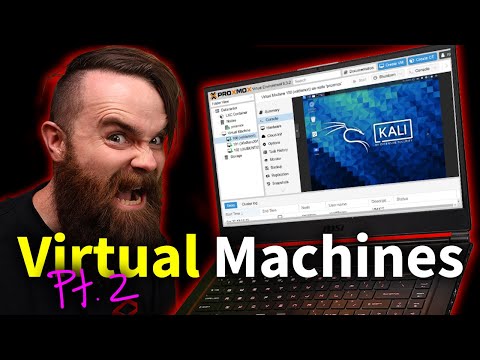 Virtual Machines Pt. 2 (Proxmox install w/ Kali Linux)