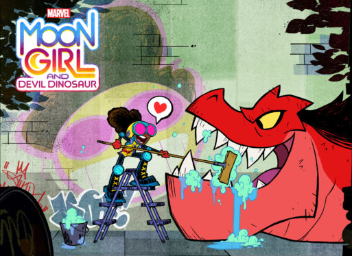 Watch the First Episode of Marvel’s Awesome Moon Girl and Devil Dinosaur