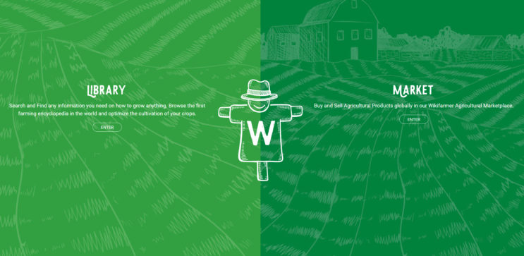Wikifarmer uses its agricultural knowledge base to bring people to its marketplace