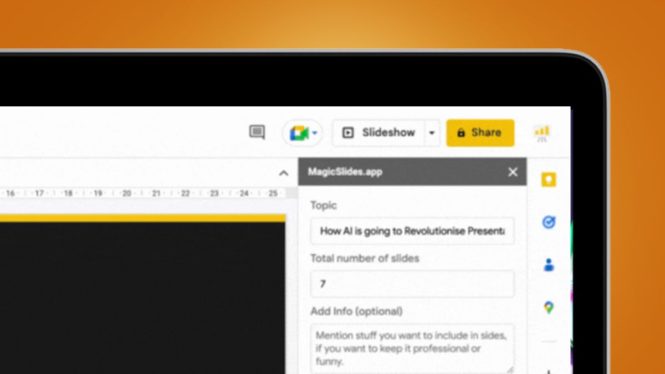 You can use the power of ChatGPT in Google Slides now