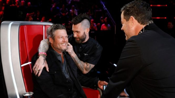 Adam Levine Says ‘It’s About Time’ Blake Shelton Leaves ‘The Voice’