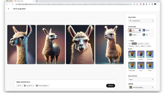 Adobe Says Its New ‘Firefly’ AI Image Generator Doesn’t Steal Other People’s Art