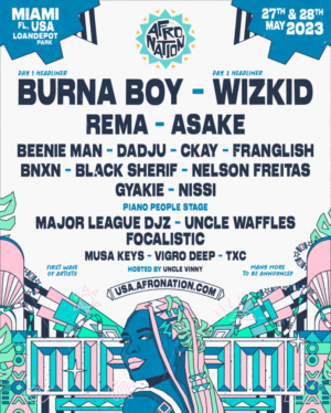 Afro Nation Coming to U.S. With Miami Festival in 2023, Wizkid & Burna Boy to Headline