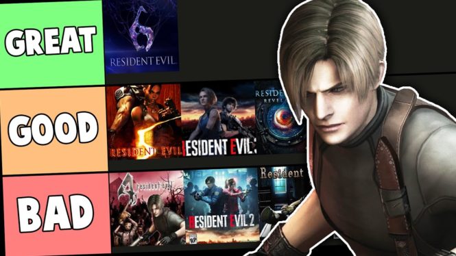 All Resident Evil games, ranked from best to worst