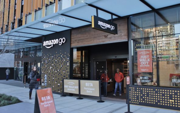Amazon closing eight of its high-tech pay-and-go stores