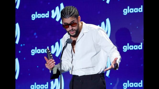 Bad Bunny Receives 2023 GLAAD Vanguard Award: ‘Thank You to the LGBTQ Community for Embracing Me’