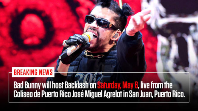 Bad Bunny to Host WWE Live Event in Puerto Rico