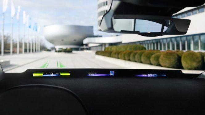 BMW’s Neue Klasse-based models will get a dashboard-wide head-up display