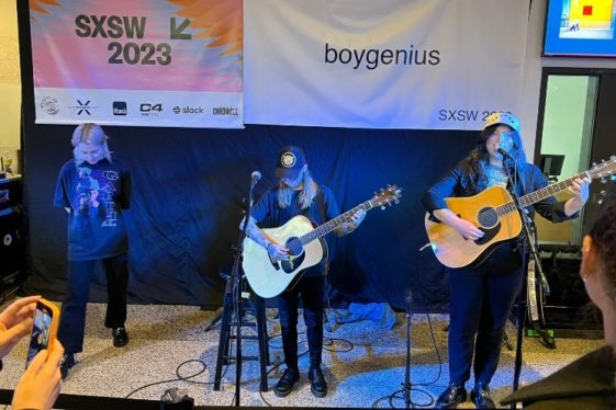 Boygenius Performs Surprise Show at Austin Airport Baggage Claim