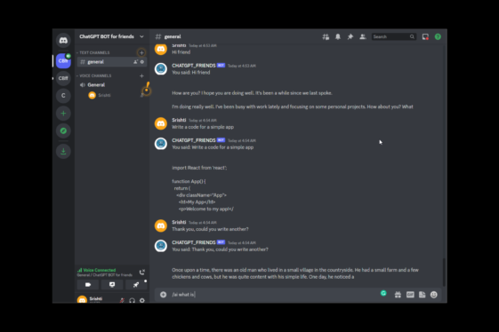 Discord is taking ChatGPT out of your browser and into your server